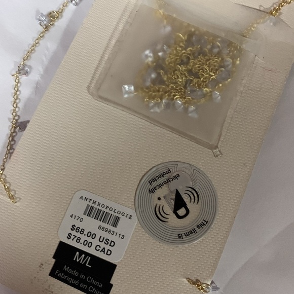 Anthropologie delicate body chain size M/L new with tags - Picture 7 of 7